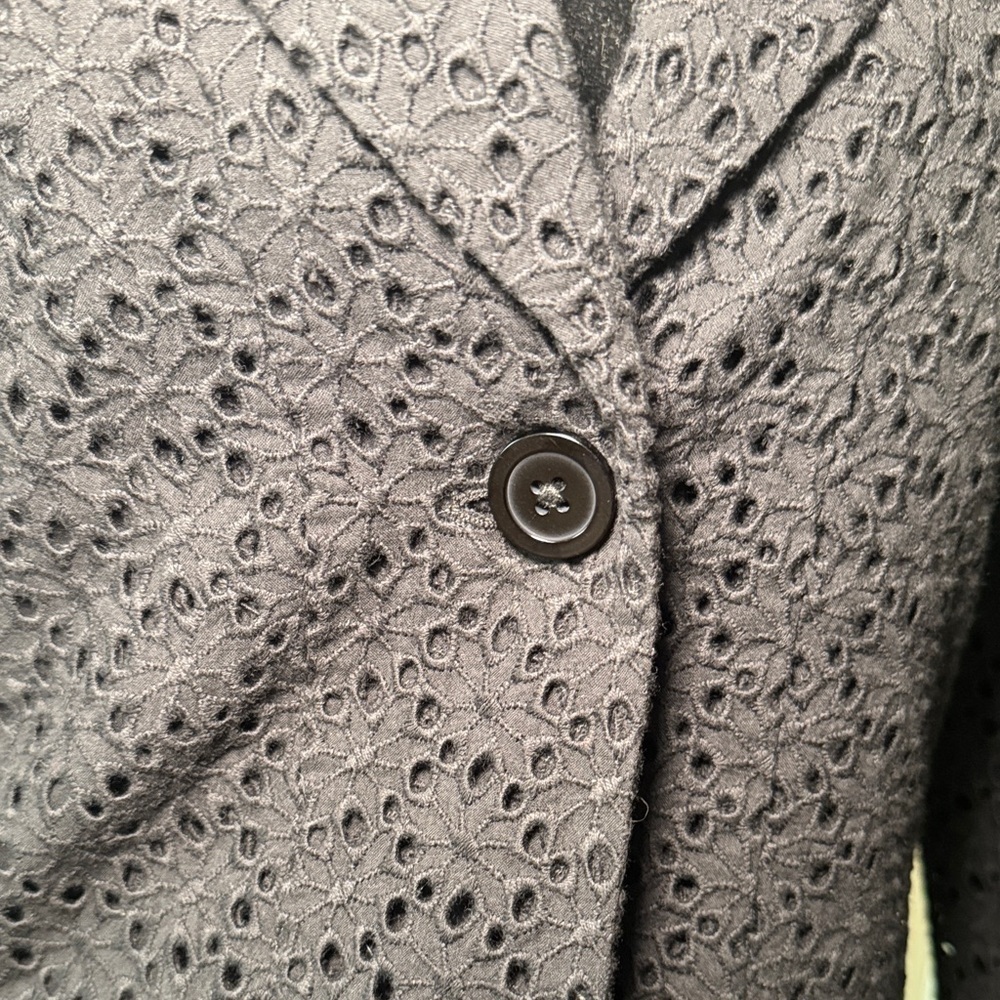 Rafaella Black Textured Women's Blazer Size 8 NWT - Picture 8 of 15